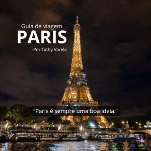Capa do e-book Guia de Viagem Paris por Tathy Varela